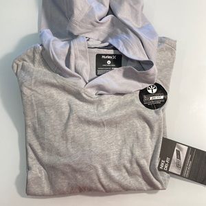 Men’s Hurley Nike Dri-Fit long sleeve hooded T